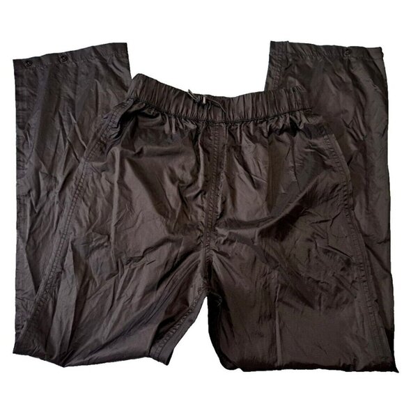 Bass Pro Shops Women's S Black Elastic Waist Nylon Pants 31" Inseam - Picture 1 of 8